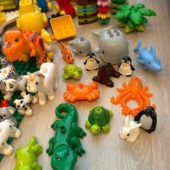 【定価3万超】LEGOデュプロ動物＆水の生き物大量セットの画像