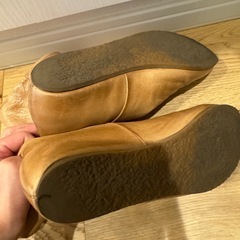 イノヴォ INUOVO　ショートブーツ　キャメルの画像