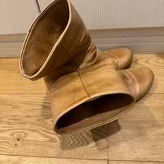 イノヴォ INUOVO　ショートブーツ　キャメルの画像