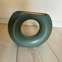 【無料】フラワーベース/緑/韓国インテリア