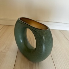 【無料】フラワーベース/緑/韓国インテリアの画像