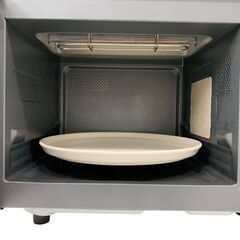 24C687_ジ5 YAMAZEN 山善 オーブンレンジ MOR-Y165 2018年製 ターンテーブル式 ヘルツフリー 電子レンジ 現状品 中古の画像