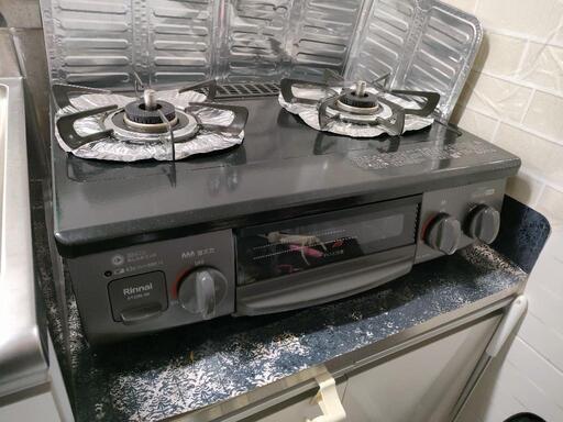 portteckh\u0026リンナイ\npt22n-bkl\n都市ガス使用　ガスコンロ