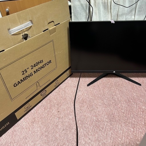 【ジャンク品】ゲーミングモニター　240hz