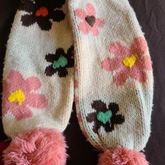 女の子　手袋　マフラー　セットの画像