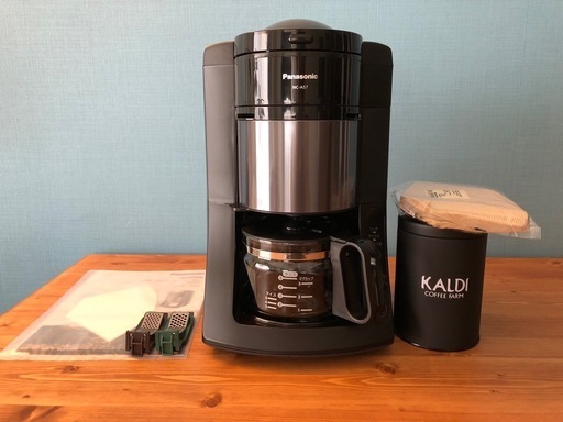 【美品】パナソニック コーヒーメーカー NC-A57-K