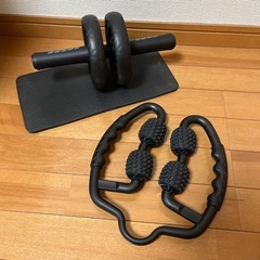 腹筋ローラーと筋膜ローラー