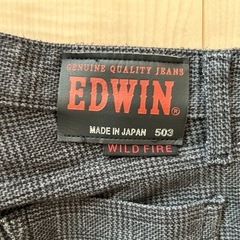 EDWIN メンズ　暖パン WILD FIRE サイズ29の画像