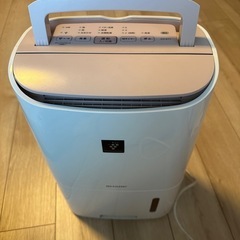 除湿機　sharp プラズマクラスターイオン