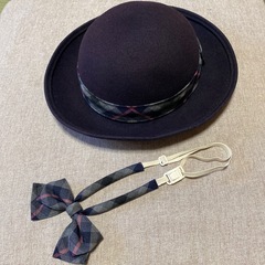 舞子幼稚園♡リュック&制帽Mサイズ&夏帽子Mサイズ&ネクタイ　4点set⭐︎別売り可の画像