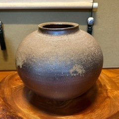 備前焼　壺　馬場祥輔