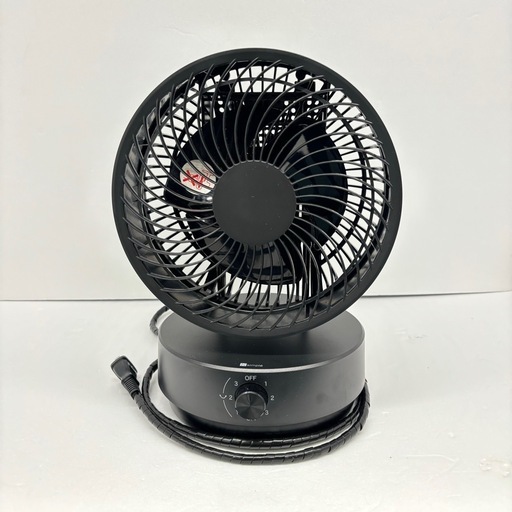 418 ニトリ 22cm AC サーキュレーター FS2DN BK 2023年製
