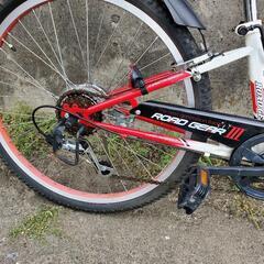 B504 子供自転車★ROAD GEAR★6段変速★24インチの画像