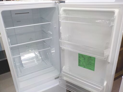 高年式 美品！ 西岡店 2023年製 冷蔵庫 156L 2ドア ヤマダ電機 YRZ-F15J ホワイト 100Lクラス
