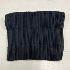2410-515 PLEATS PLEASE プリーツバック ポーチ付 汚れあり 中古の画像