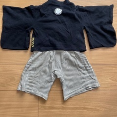 袴ロンパース　男の子　サイズ80の画像