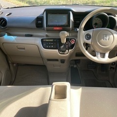 N-BOX 24年 車検7年6月 左側電動 ナビ Bカメラ 地デジ BT ETCの画像