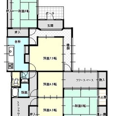 名張駅徒歩10分以内　戸建て賃貸（ヨガ教室等にもおすすめ！）