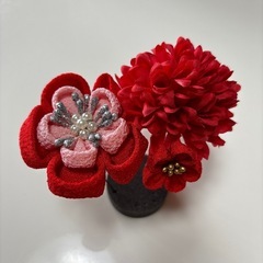 髪飾り　成人式