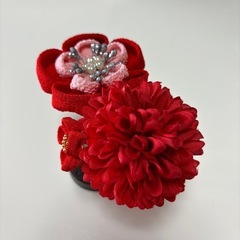 髪飾り　成人式の画像