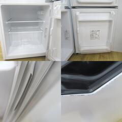 Hisence (ハイセンス) 冷蔵庫 93L 2ドア HR-B95A ホワイト 2019年製 一人暮らし 洗浄・除菌済みの画像
