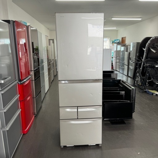 激安‼️13年製東芝5ドア冷蔵庫426L GR-43ZZ(NU)A0364