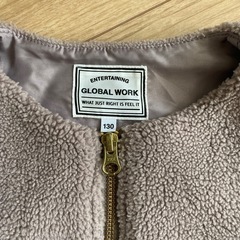 グローバルワーク  アウター　130 女の子の画像