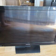 差し上げます ORION(オリオン) DU323-B2 液晶テレビ ニトリ製テレビ台付属の画像