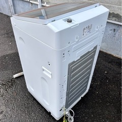 札幌市内配送可 【6ヵ月保証付き】美品 23年製 AQUA アクア 7kg 全自動洗濯機 AQW-S7NBK ピンクゴールドの画像