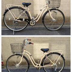 【27インチ・６段変速】大人用自転車・譲渡書類作成します！の画像