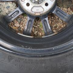 155/65R14スタッドレスタイヤホイールセットの画像