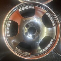 SPEED STAR vienna スピードスター ヴィエナ/ビエナ ディッシュ EV 社外ホイール 18インチ 4本 9J/8J5HPCD114.3+37/+41　(VHF471)の画像