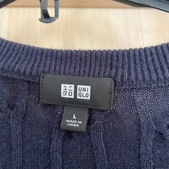 ニットカーディガンの画像