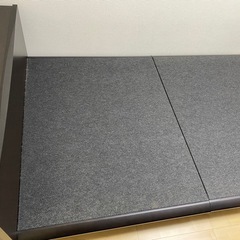セミダブル(ブラック)状態きれい
の画像