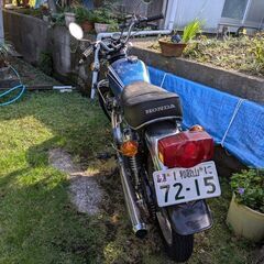 旧車★CB250T（ドリーム250）★高騰しているバブ（CB250T）の前型の画像