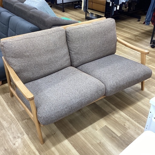 【取りに来られる方限定！！】シギヤマ家具　2人掛けソファー