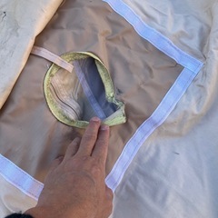 話中ですdanchel outdoor ワンポールテントの画像