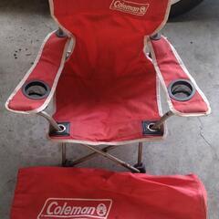最終値下げ☀子供用コールマン椅子　折りたたみ椅子　キャンプ用椅子の画像