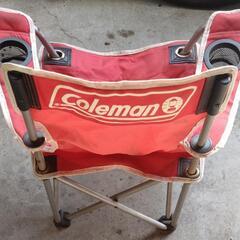 最終値下げ☀子供用コールマン椅子　折りたたみ椅子　キャンプ用椅子の画像