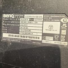 BenQ 27インチ ノングレアモニターの画像