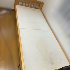 シングルベッド 子ども 解体お渡し