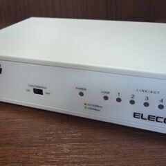 ELECOM 1000BASE-T対応 スイッチングハブ 3台セット EHC-G05MN-HJW 2015年製 EHC-GXXMNシリーズ 電源内蔵 5ポート 札幌市東区 新道東店の画像