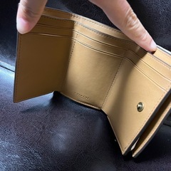 COACH オリガミウォレット ウィズ フローラル 三つ折り財布 の画像