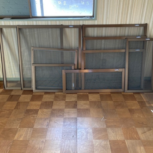 中古アルミ網戸