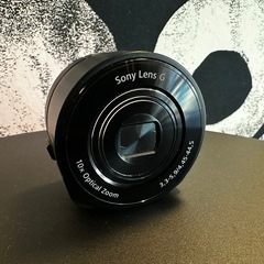 SONY　デジタルカメラ サイバーショット レンズスタイルカメラ QX10 ブラック DSC-QX10/Bの画像