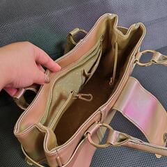【中古】ゴールド♡ハンドバッグの画像