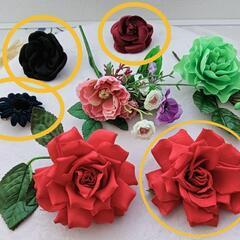 【無料】造花／髪飾り・ブローチ