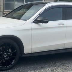 ベンツ GLC 43 AMG純正21インチ グロスブラック 極上品 バリ山 美品
