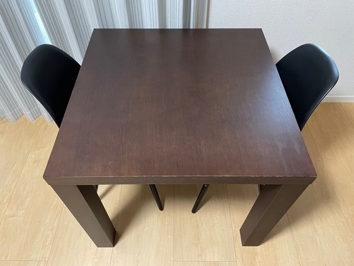 【美品】2人用ダイニングセット