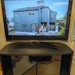 32型テレビ・テレビ台セット（レコーダー追加可能）